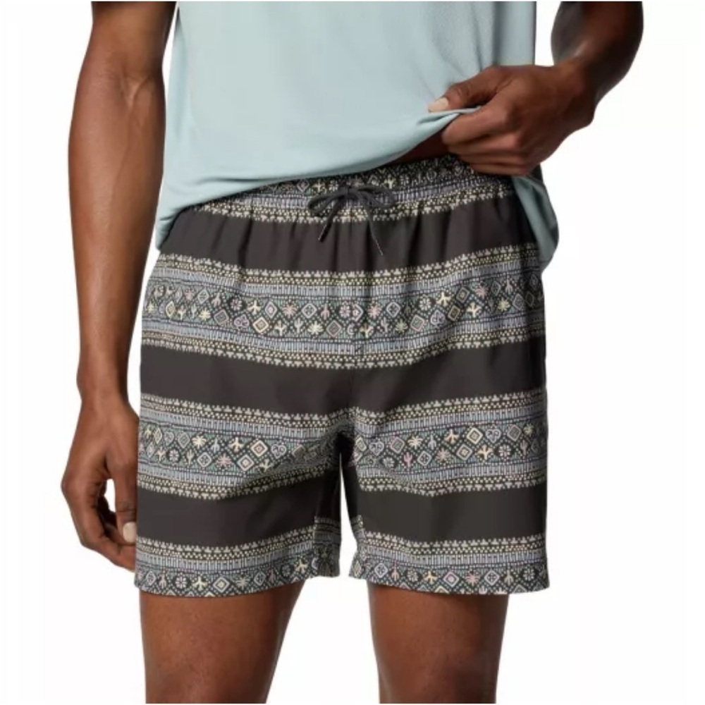 Columbia PFG Rambler Trunks Swim Shorts Men XXL Printed Regular Fit 6In NEW 1665